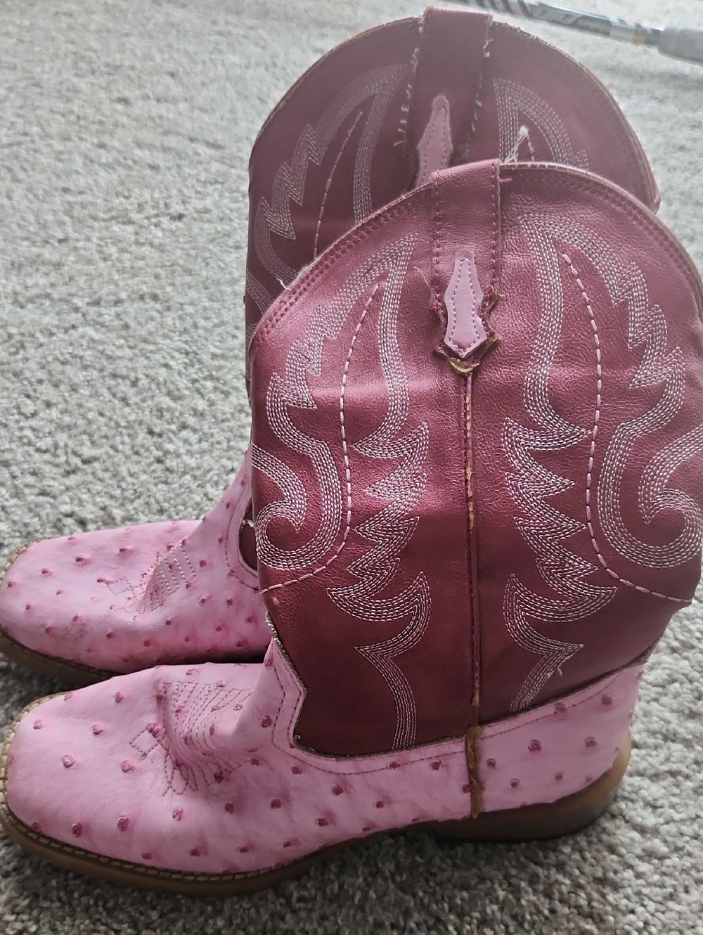 Roper Pink Girls' Western Cowboy Boots